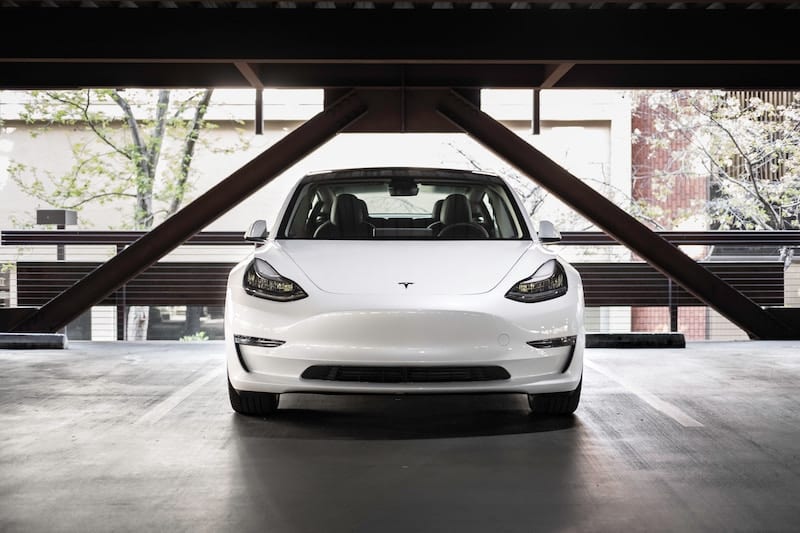 Tesla Model 3 Parking Car Rental