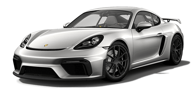 Porsche GT4 gt silber